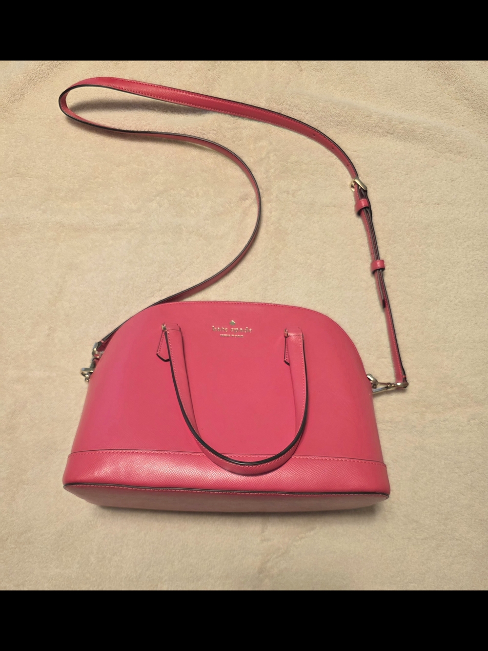 kate spade Hot Pink Dome Crossbody Satchel